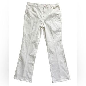 Cabi white jeans 5th ave 6285 R size 16.